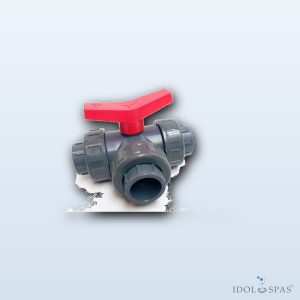 3-cestný kulový ventil 32 mm T-vrtání