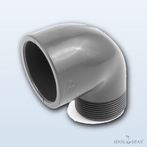 Canadian Spa International Koleno 90° Ø 50 mm s závitem (KOL9050Z)