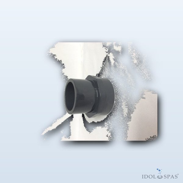 Redukce PVC d50/63 × 2" – vnitřní závit