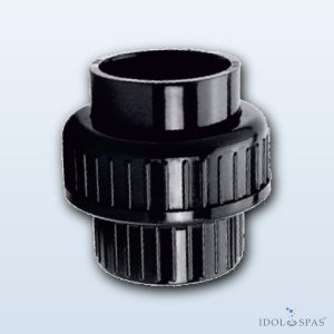 Dreiteilige Verschraubung d90 – Klebung/Klebung