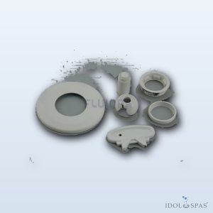 Spare parts kit for jet 330 (ring, cap, ball, wrench)