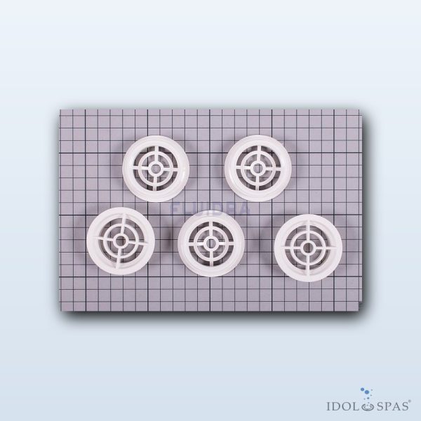 Rücklaufdüsengitter – Set 5 Stück