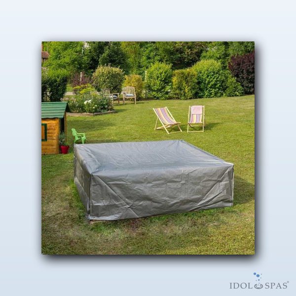 Abdeckplane für den Kinderpool Pistoche