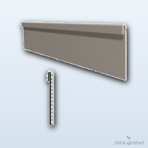 Stěnová lišta rovná s pertlem 60 mm × 2 m (cena za 1 ks)