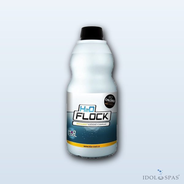 H2O FLOCK – tekutý vločkovač bazénové vody 1 l