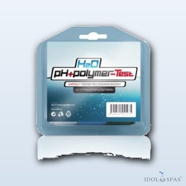 H2O Tester pH + Polymer – Tropftester für den Pool