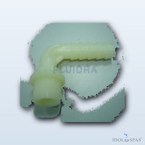 Nylonové koleno 3/8" k protiproudu