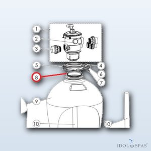 Valve Seal for the TOP VF Filter Vessel