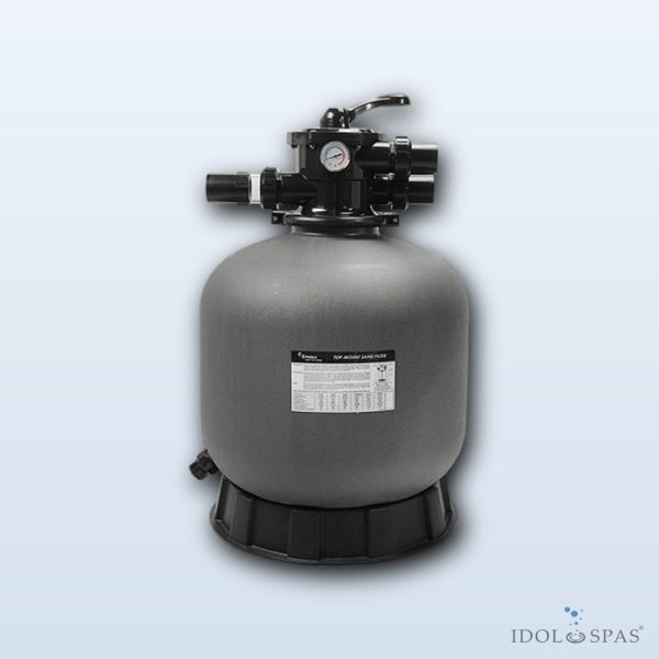 TOP 500 Filter Vessel with 6-Way Valve, flow rate 11 m³/h