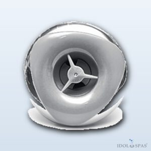 Rising Dragon Masážní tryska 2" (53 mm) Alpha Face Spinning Stainless Steel K66991-02