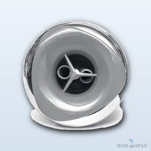 Rising Dragon Masážní tryska 3" (83 mm) Alpha Twin Pulse Stainless Steel K66993-03