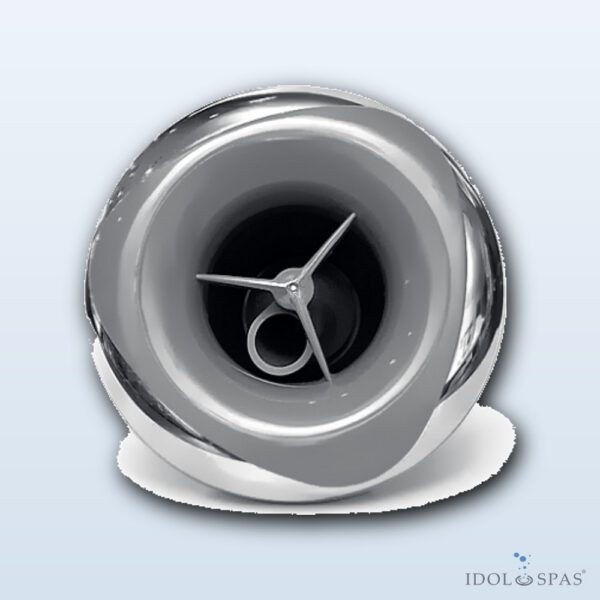Rising Dragon Masážní tryska 4" (108 mm) Alpha Single Pulse Stainless Steel K66994-01