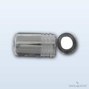Transparent Sight Glass for MFS Six-Way Valve