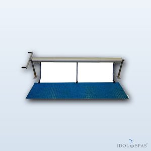 Aufrollvorrichtung PLUS fest, Breite 4,0–6,0 m – Komplettset