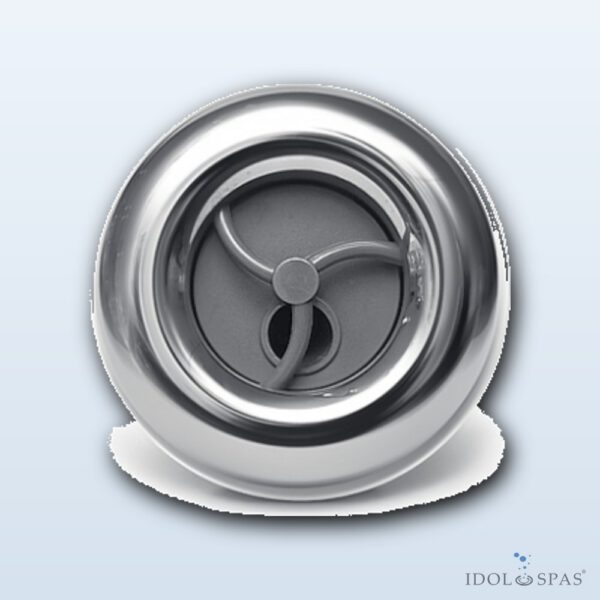 Rising Dragon Masážní tryska 3,5" (86 mm) Single Pulse Stainless Steel K77992-02