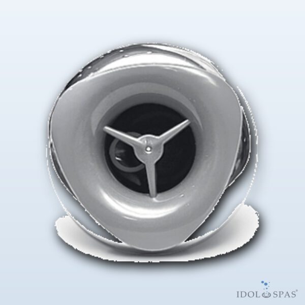 Rising Dragon Masážní tryska 2,5" (63 mm) Alpha Face Spinning Stainless Steel K66992-02