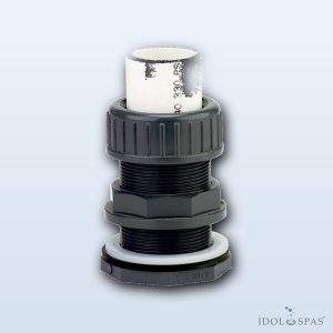 Wall bushing with clamping nut, through-type β d20