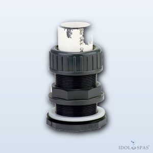 Wall bushing with clamping nut, through-type β d63