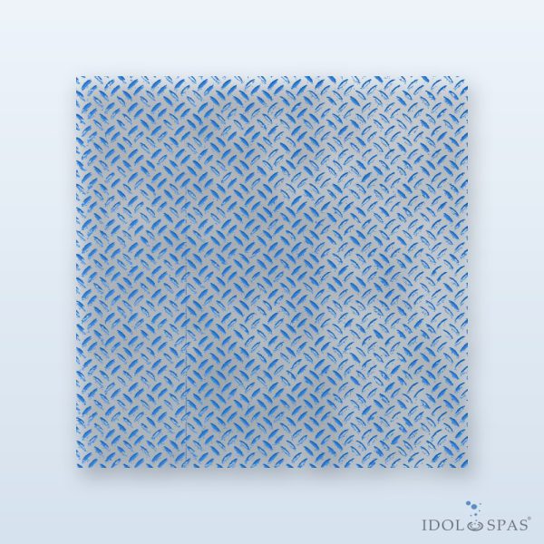 Protiskluzná fólie ELBE STG 2 mm – Adriatic Blue, šíře 1,65 m (modrá, cena za 1 bm)