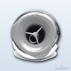 Rising Dragon Masážní tryska 3" (83 mm) Alpha Single Pulse Stainless Steel K66993-02