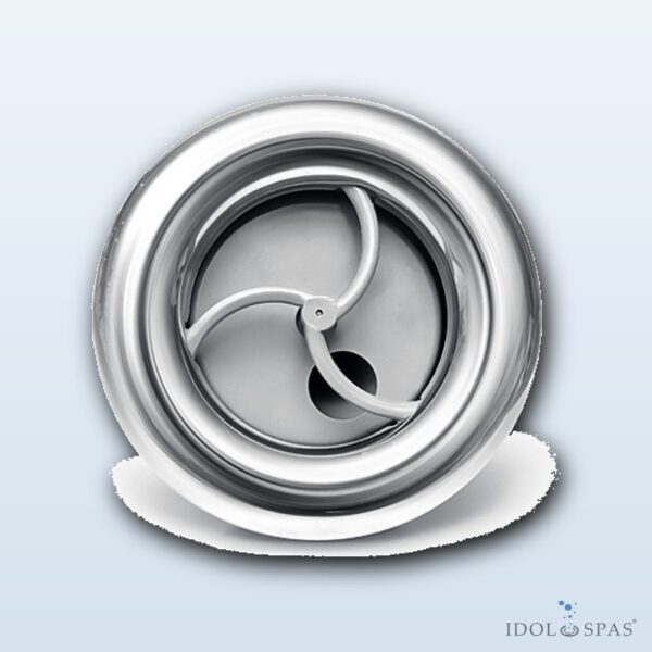 Rising Dragon Masážní tryska 5" (126 mm) Single Pulse Stainless Steel K77994-01