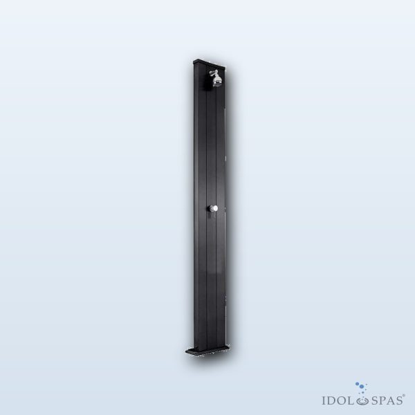 DADA S Solar Shower anthracite – without foot rinse