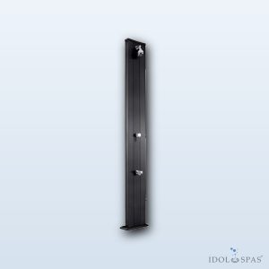 DADA S Solar Shower anthracite with foot rinse