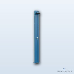 Solardusche SPRING S hellblau – 30 l, ohne Fußabspülung