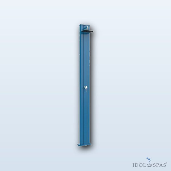 SPRING S Solar Shower light blue – 30 l, without foot rinse
