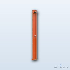 Solardusche SPRING S orange – 30 l, ohne Fußabspülung