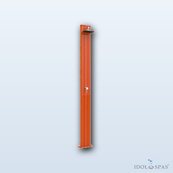 SPRING S Solar Shower orange – 30 l, without foot rinse