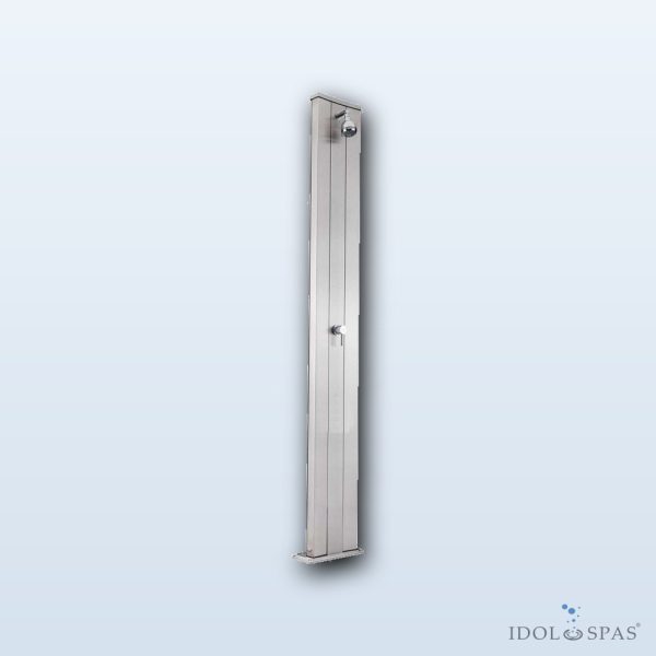 Solární sprcha DADA S inox paint
