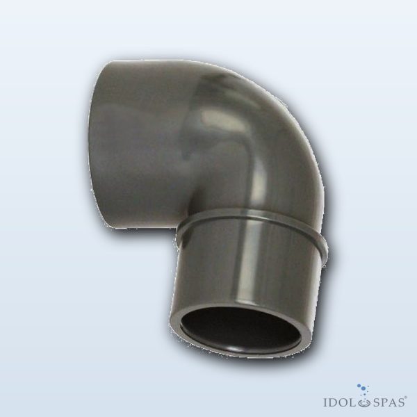 Redukované koleno 90° d50/40/50 PVC PN10