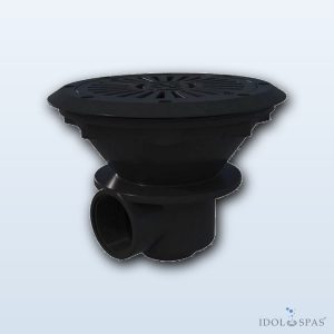 Dnová výpust kulatá 210 mm – antracit RAL 7016