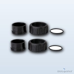 Set šroubení pro výměník Pahlén – 2× LN, 2× M, 2× O