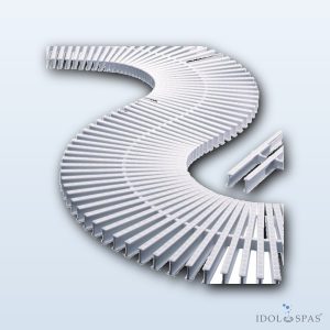 Segmented Overflow Grating 245 Γ 35 mm