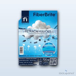 Filtrační kuličky Fiberbrite PES 50 mm, 700 g (náhrada 25 kg písku)