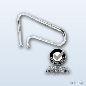 Classic handrail for concreting or anchoring