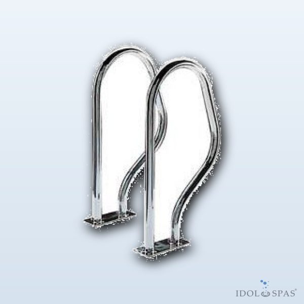 Handrail type 470 × 800 mm with rectangular flanges