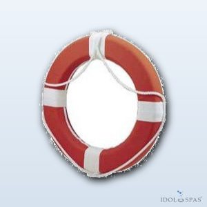 Orange lifebuoy – diameter 730 mm