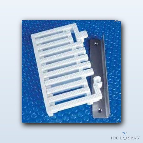Set with End Cap for Finishing Longitudinal Grating 345×24 mm (model 05584)