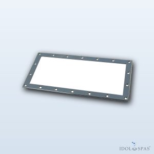 Duplex Flange for Skimmer 11311 and 11313 – stainless steel