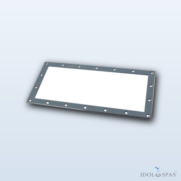 Duplex Flange for Skimmer 11311 and 11313 – stainless steel
