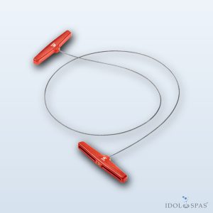 Wire saw for PVC, PP and PE piping