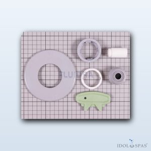 Spare Parts Set for Jet 330CL129 – Ring, Cap, Ball, Wrench (Grey)
