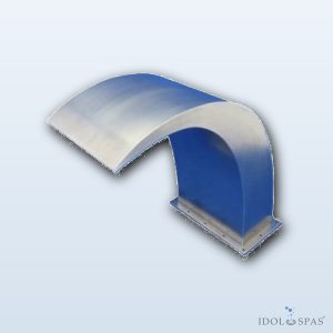 Water Spout Pisces in Stainless Steel AISI 316, Matt