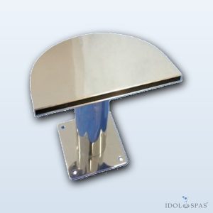 Water Spout Scorpio in Stainless Steel AISI 316, Polished