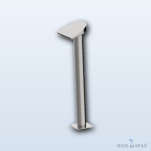 Water Spout Libra in Stainless Steel AISI 316, Polished, PROFI