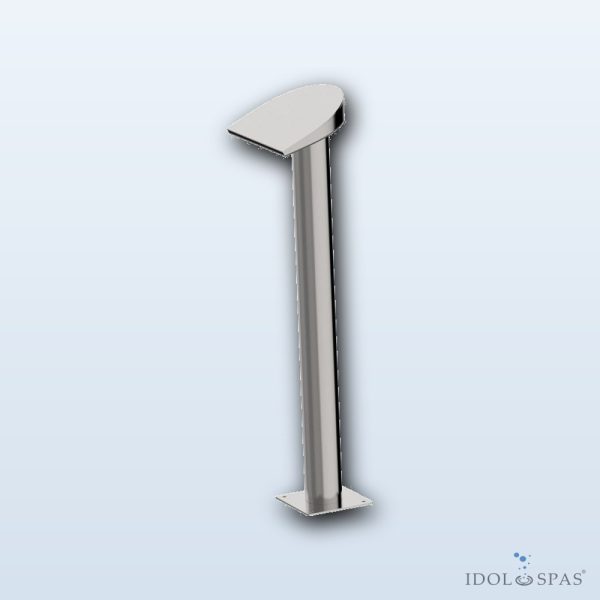 Water Spout Libra in Stainless Steel AISI 316, Polished, PROFI