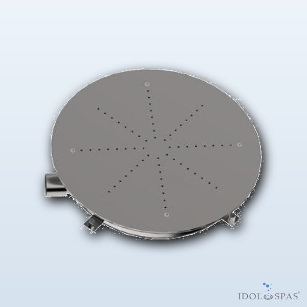 Round Floor Air Massage (Liner) AISI 316, Diameter 475 mm